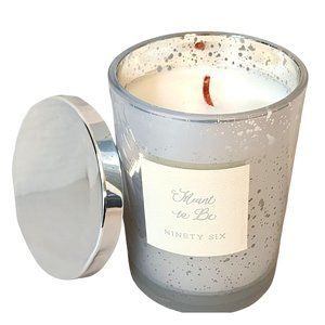 DW Ninety Six "Meant To Be" White Gardenia Scent 8.455 oz Jar Wedding Candle NEW